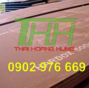 Thép tấm Hardox 500 dày 6mm