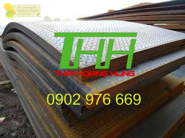 Thép tấm gân dày 12 ly