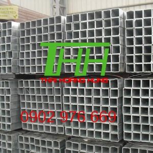 Thép hộp vuông mạ kẽm 80×80